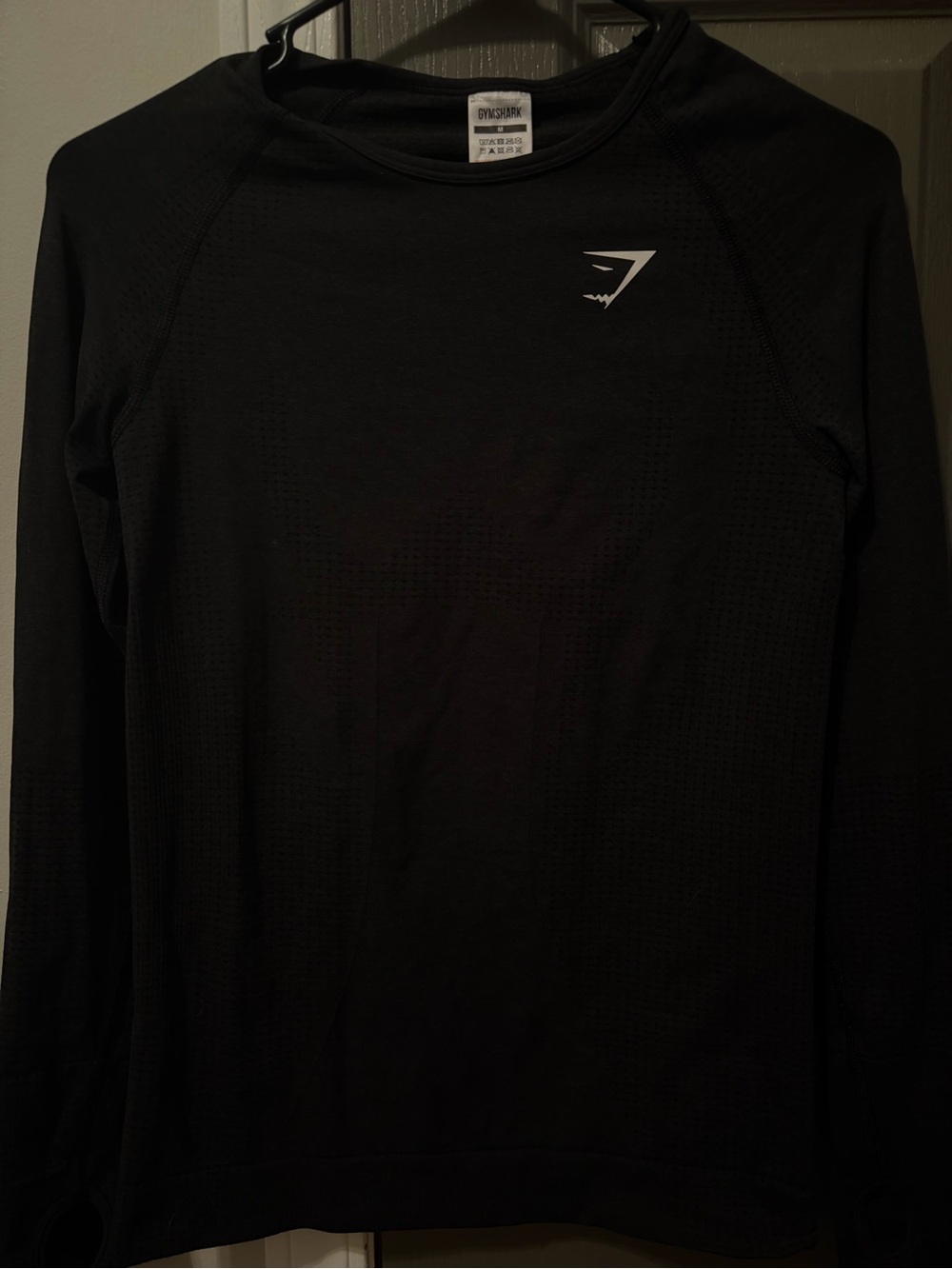 Gymshark Black Long-Sleeve Top